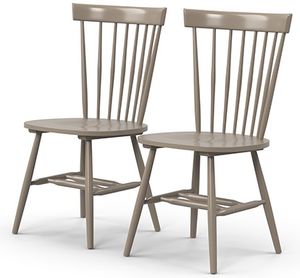 Sauder® New Grange Set of 2 Gray Chairs