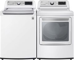 LG White Laundry Pair