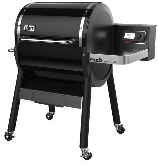 Weber® Smokefire® II EX4 43" Black Freestanding Woodfired Pellet Grill-1