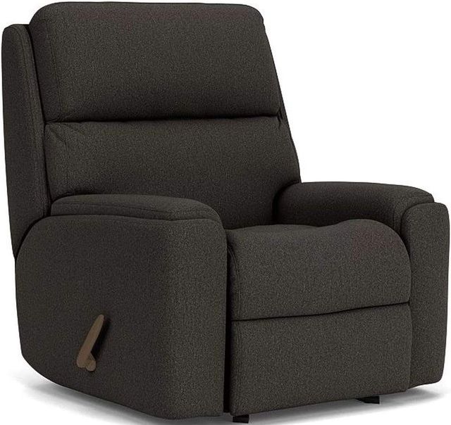 Flexsteel® Rio Gray Pewter Rocking Recliner | Kubin's Furniture ...