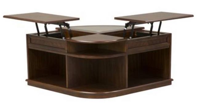 Liberty Wallace Dark Toffee Cocktail Table-3