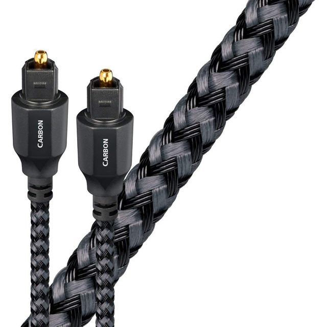 AudioQuest® Full Carbon 0.75M Toslink Fiber-Optic Digital Cable 0