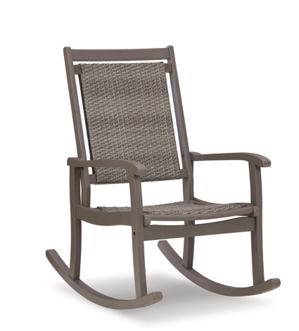 Rocking Outdoor Chair (Grey)-0