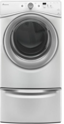 Amana® 7.3 Cu. Ft. White Front Load Electric Dryer 3