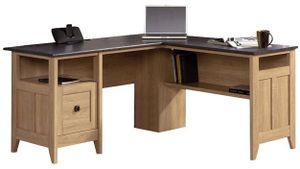 Sauder® Select Dover Oak L-Shaped Desk
