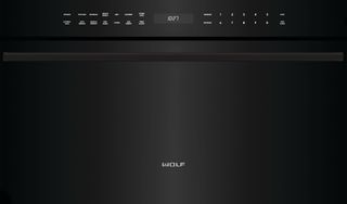 Wolf® M Series Contemporary 1.6 Cu. Ft. Black Built In Microwave
