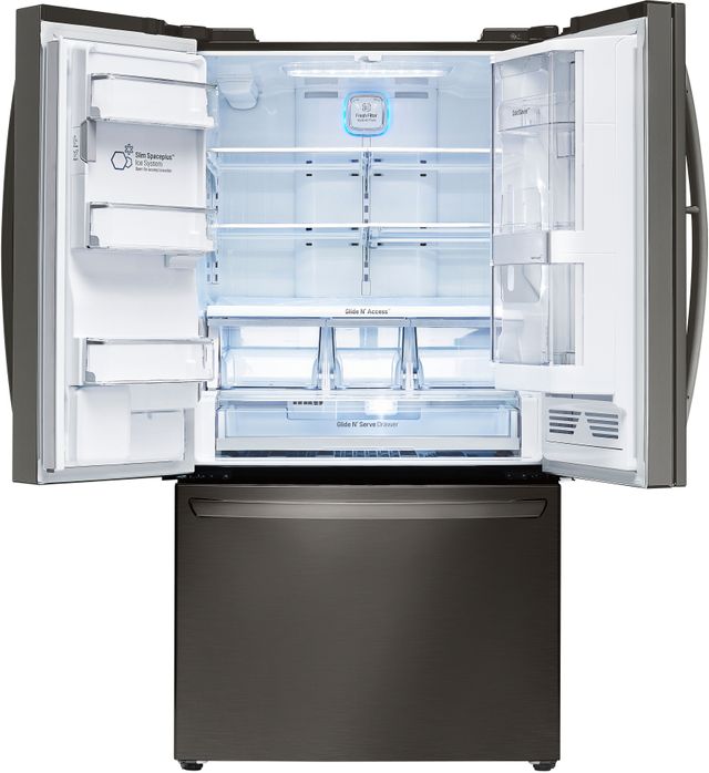 LG 29.6 Cu. Ft. Black Stainless Steel French Door Refrigerator 1