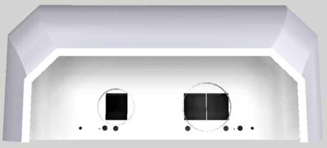 Vent-A-Hood® Designer Series 54" White Wall Mounted Range Hood-3