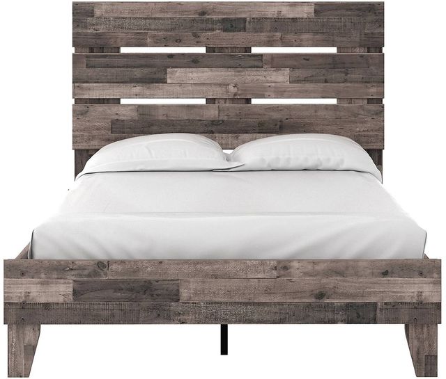 Signature Design by Ashley® Neilsville Multi Gray Full Panel Platform Bed 2