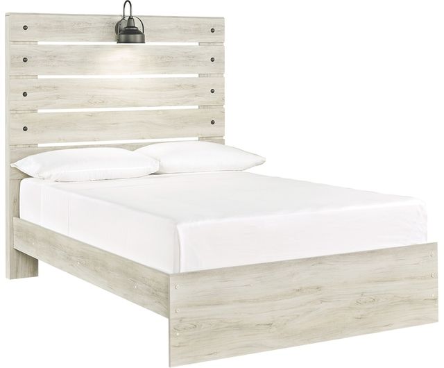 Signature Design by Ashley® Cambeck Whitewash Queen Panel Bed 8