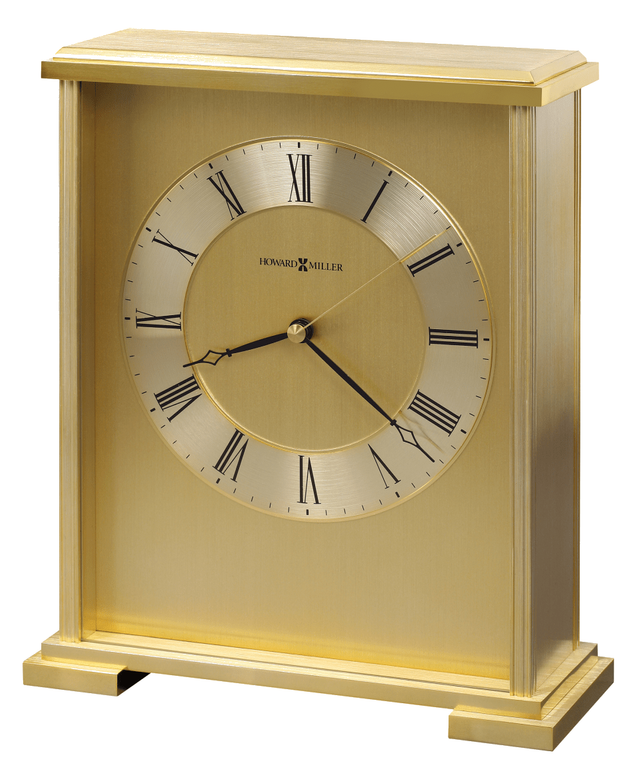 Howard Miller® Exton Brass Tabletop Clock 0