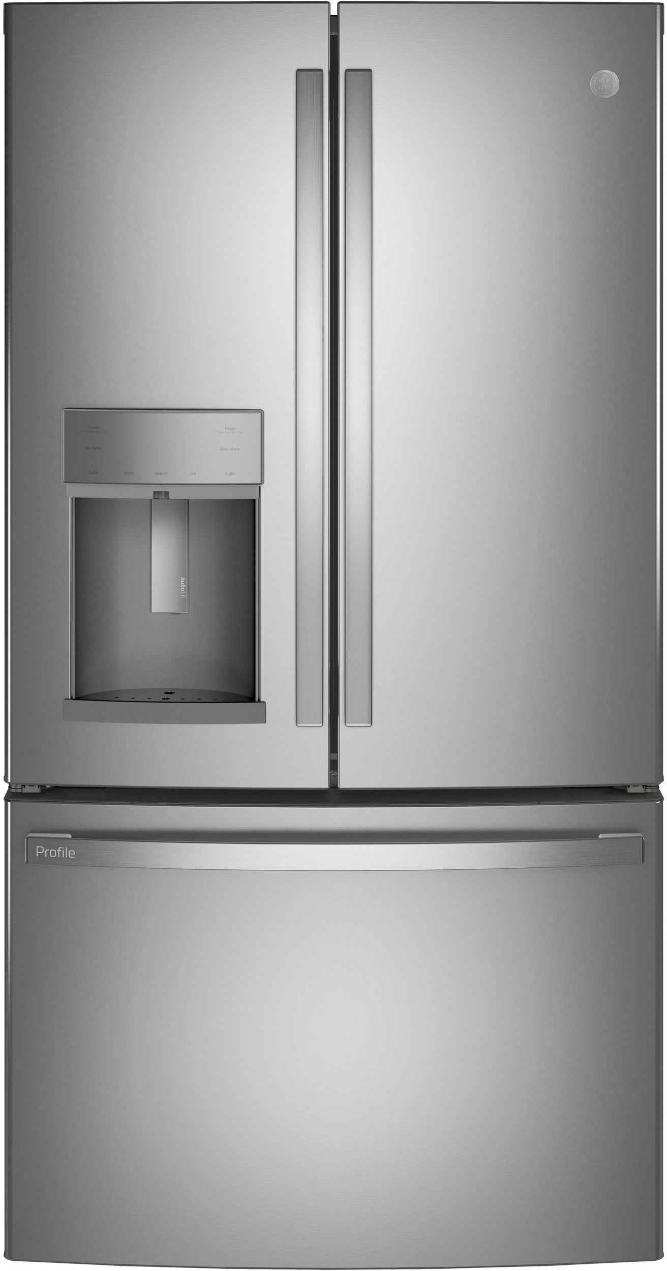 GE Profile™ Fingerprint Resistant Stainless Steel 22.1 Cu. Ft. Counter Depth French Door Refrigerator