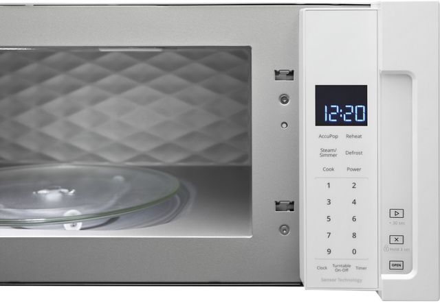 Whirlpool® 1.1 Cu. Ft. White Over The Range Microwave 4