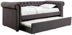 Furniture of America® Leanna Gray Twin Daybed with Trundle
