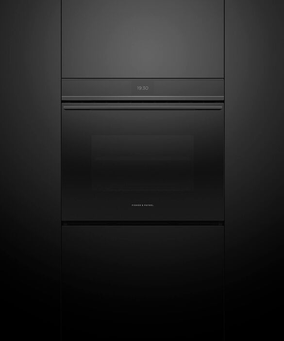 Fisher & Paykel Series 9 30" Black Electric Built In Single Oven 2