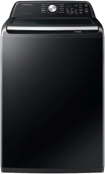Samsung 4.6 Cu. Ft. Brushed Black Top Load Washer