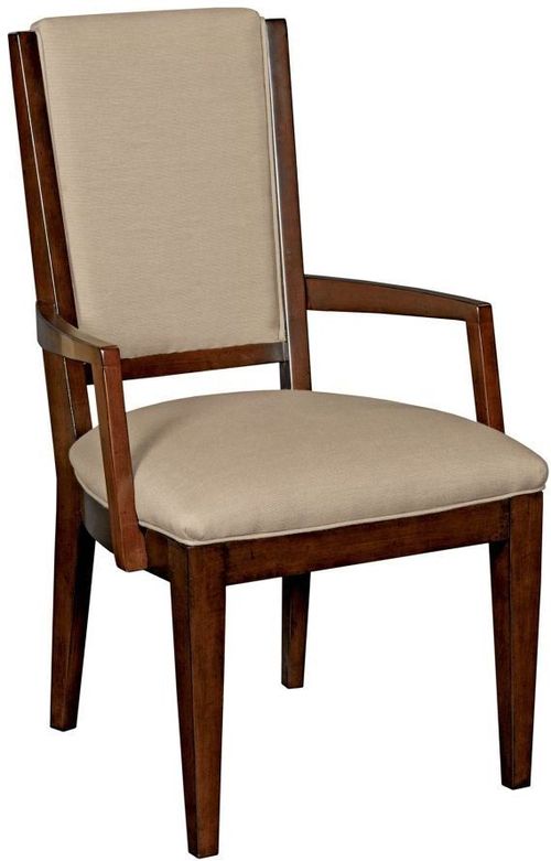 Kincaid® Elise Spectrum Sunbrella Fabric/Appalachian Maple Arm Chair