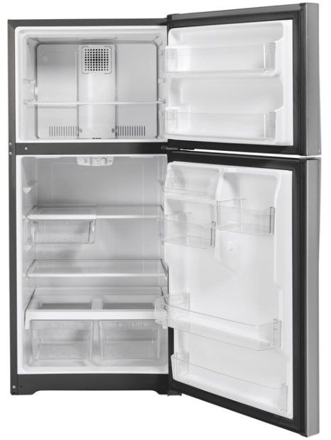 GE® 30 in. 19.1 Cu. Ft. Stainless Steel Top Freezer Refrigerator-1