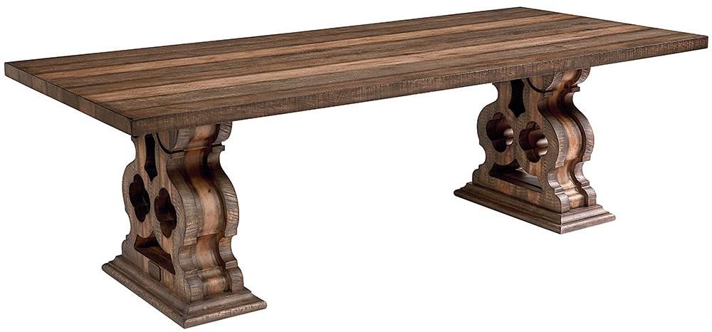 round pedestal dining table wood