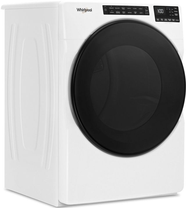 Whirlpool® 7.4 Cu. Ft. White Front Load Gas Dryer 22