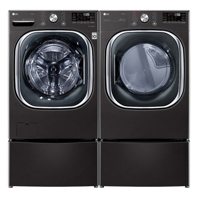 WM4500HBA | DLEX4500B | WDP4B (x2) - LG Front Load Pair Special With a 5.0 Cu Ft Washer and a 7.4 Cu Ft Electric Dryer with Pedestals-0