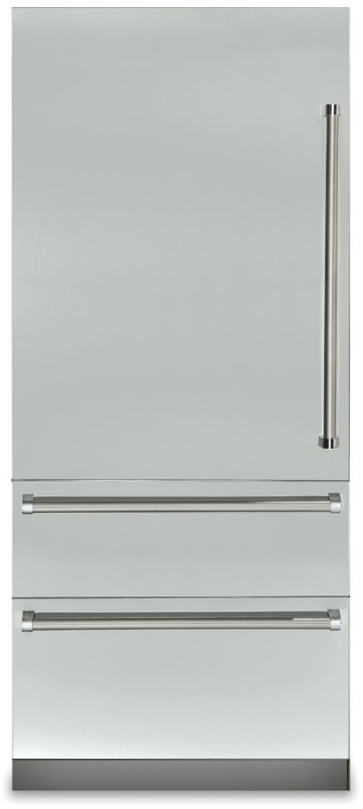 Viking® Professional 7 Series 20.0 Cu. Ft. Stainless Steel Fully Integrated Bottom Freezer Refrigerator 78