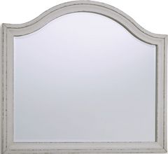 Signature Design by Ashley® Brollyn Chipped White Bedroom Mirror