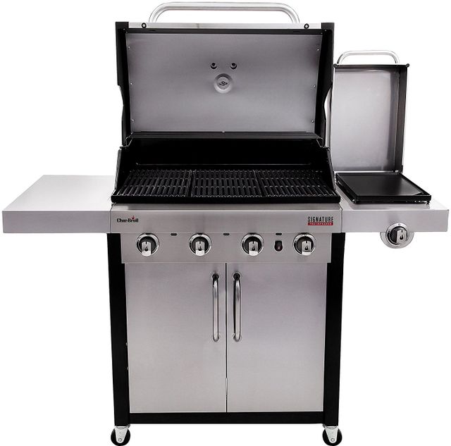 Char-Broil® Signature Series™ 57" Gas Grill-Black with Stainless Steel 6