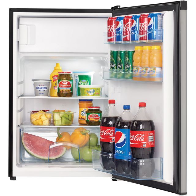 Danby® 4.5 Cu. Ft. Black with Stainless Steel Compact Refrigerator-2