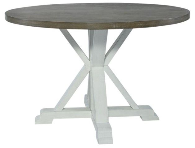 Liberty Furniture Lakeshore White Table-1