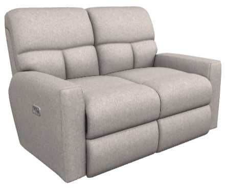 La-Z-Boy® Hawthorn Stone Power Reclining Loveseat with Headrest Johnson ...