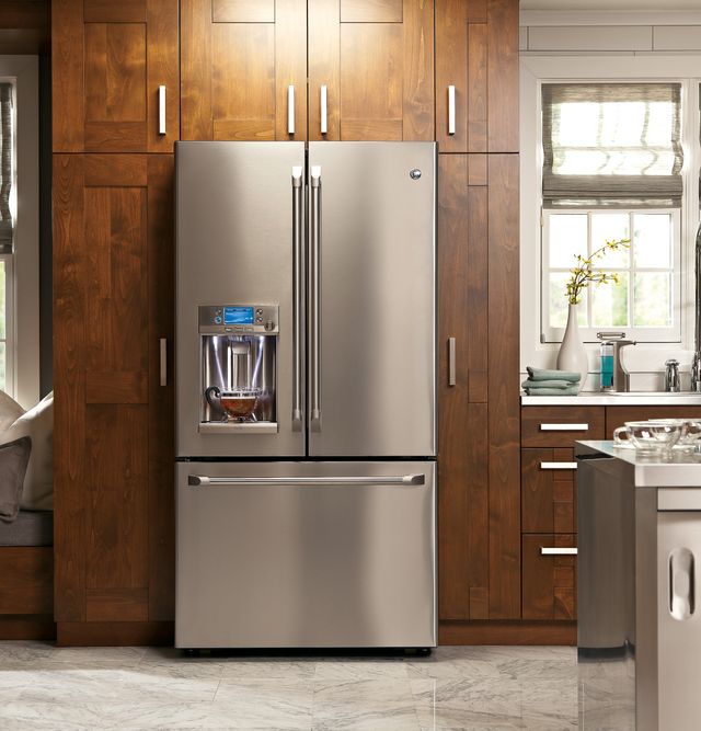 Café™ 27.81 Cu. Ft. Stainless Steel French Door Refrigerator 6