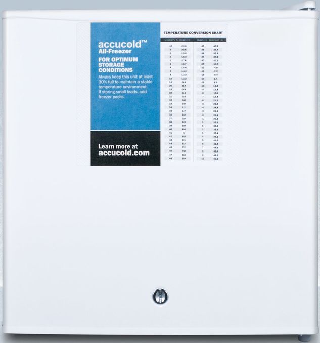 Accucold® 1.4 Cu. Ft. White Upright Freezer-0
