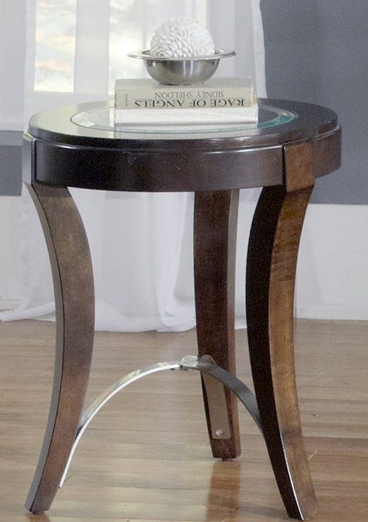 Liberty Furniture Avalon Dark Truffle Chair Side Table-505-OT2021-2