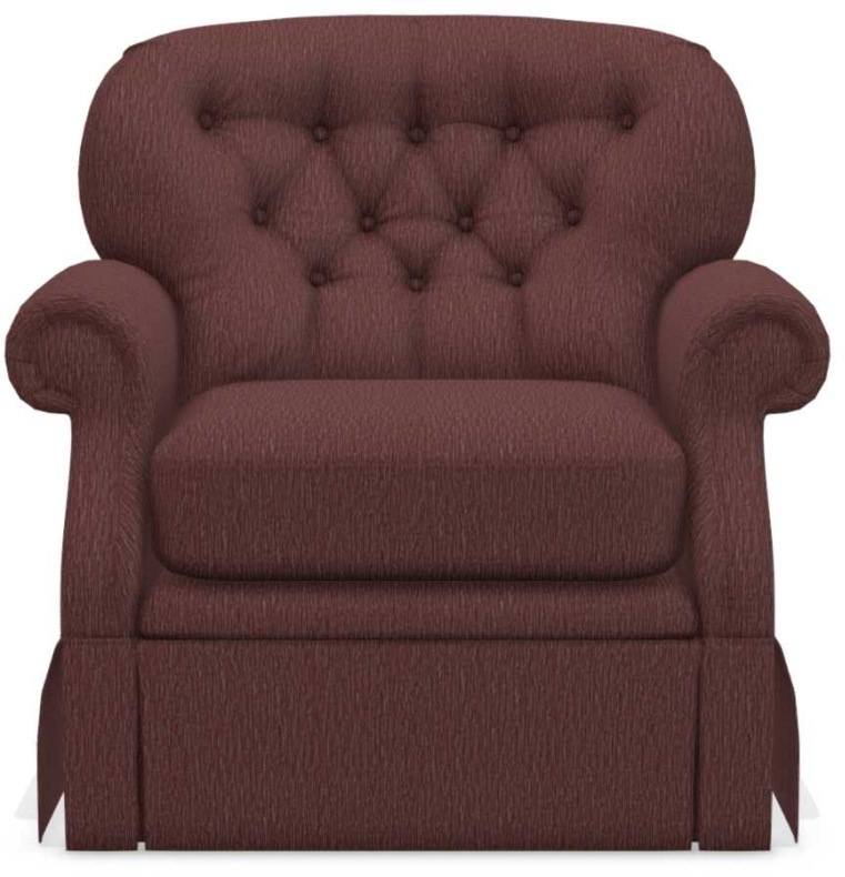 burgundy swivel rocker