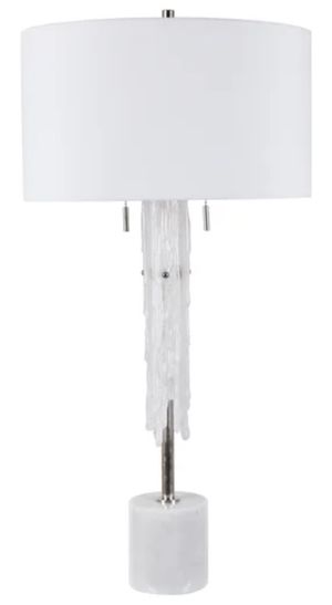 Crestview Collections Everhart Icicle Twin Pulls Table Lamp
