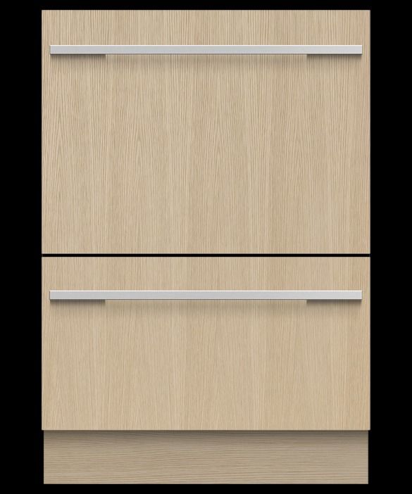 Fisher & Paykel Series 11 24" Panel Ready Double Drawer Dishwasher