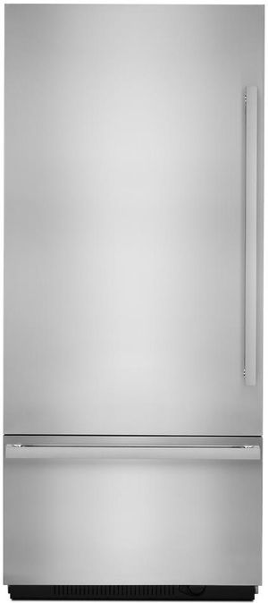 JennAir NOIR™ 36" Stainless Steel Fully Integrated Built-In Bottom-Freezer Refrigerator Panel-Kit