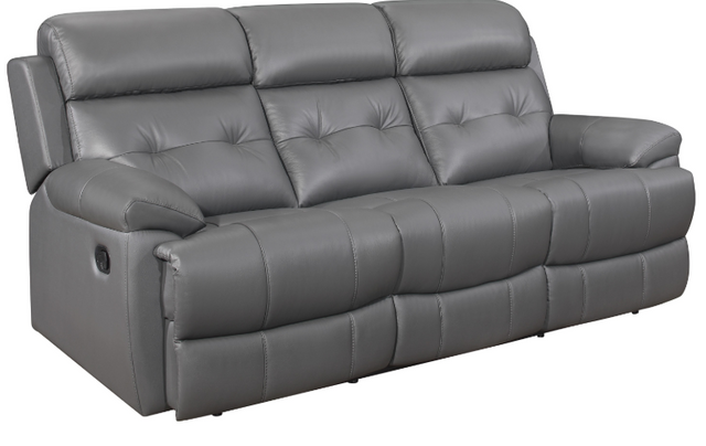 Homelegance® Lambent Dark Gray Double Reclining Sofa