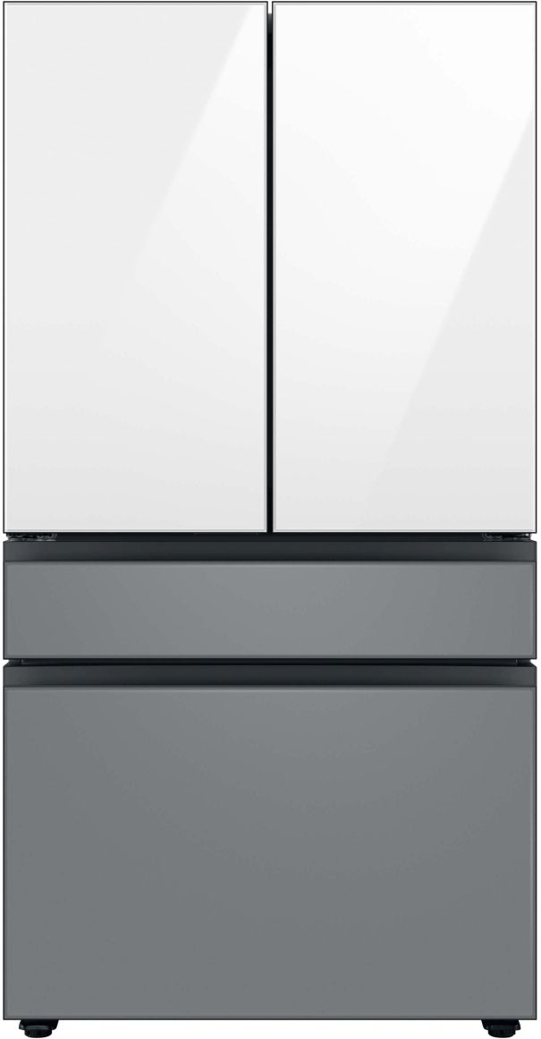 Samsung Bespoke 36" Matte Grey Glass French Door Refrigerator Middle Panel 6