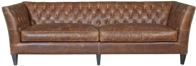 Universal Explore Home™ Curated Sheridan Chestnut All Leather Duncan Sofa-0