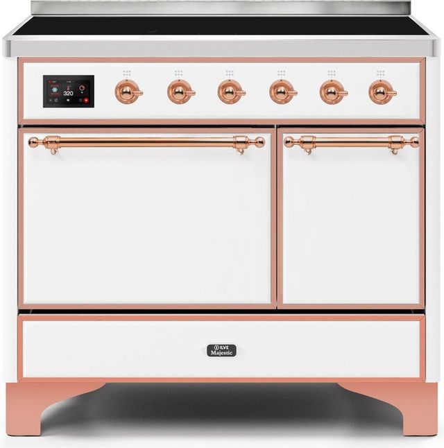 Ilve Majestic Series 40" Stainless Steel Freestanding Induction Range 3