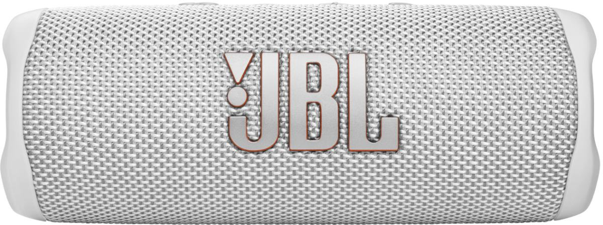 JBL® Flip 6 White Portable Speaker | Audio Video Plus Home