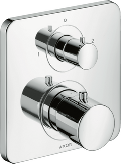 Axor Citterio Chrome M Thermostatic Trim with Volume Control and Diverter