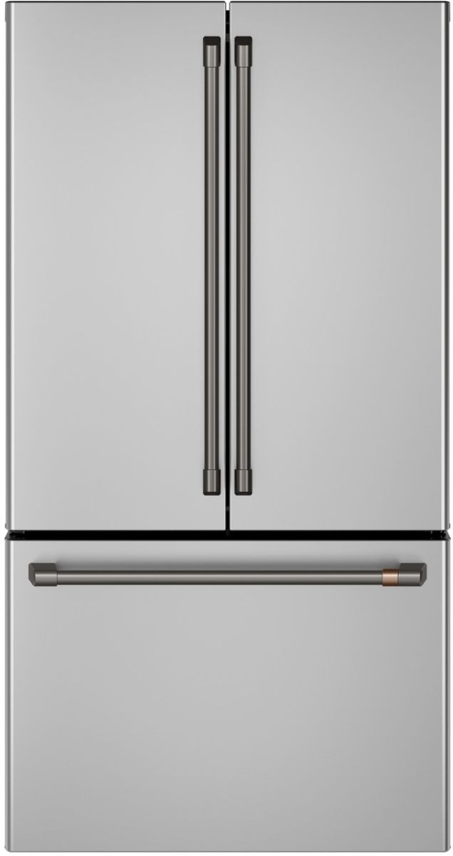 Café™ Brushed Stainless Refrigeration Handle Kit 1