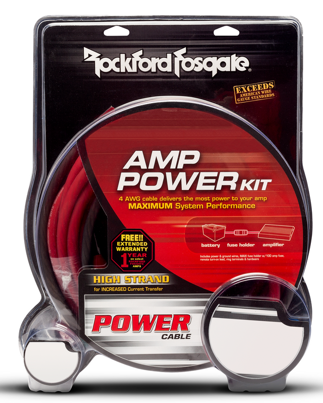 Rockford Fosgate® 10 AWG Power Installation Kit