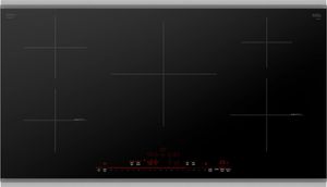 Bosch® 800 Series 36" Black/Stainless Steel Induction Cooktop
