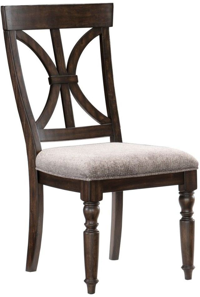 Homelegance® Cardano Driftwood Charcoal Side Chair