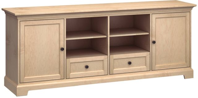 Howard Miller® Customizable TV Console with Four Shelves and Two Drawers