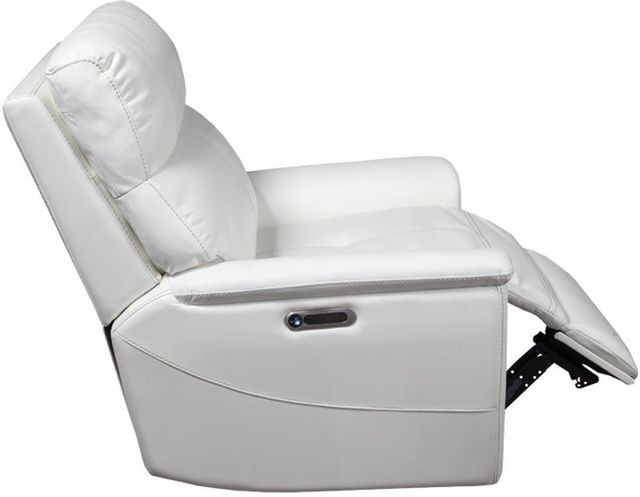 Parker House® Reed Pure White Power Recliner 1